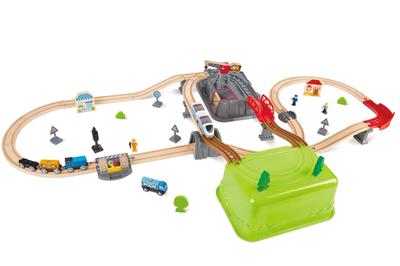 Hape Aufräumbox Schienen-Set E3764 (Ab 3 Jahren)