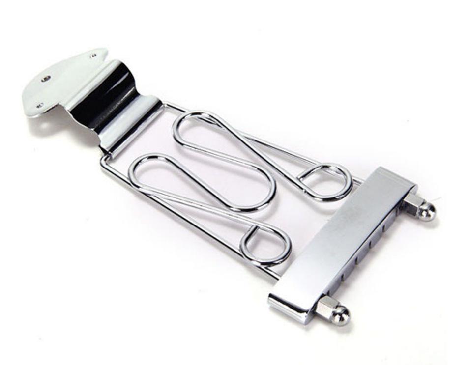 Semi-Hollow Jazz Electric Guitar Bridge and Tailpiece String Holder