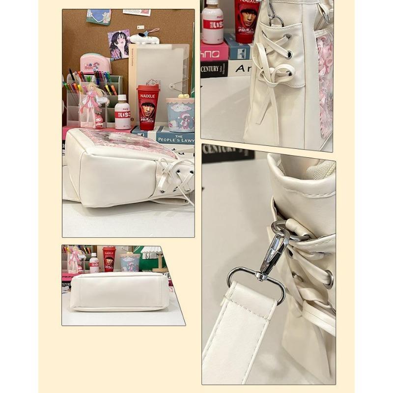 New Japanese Cute Kawaii Girls Ulzzang Y2K Ita Bag Daily Commuting Class Tote Bags Sweet Girl Jk Uniform Shoulder Bag