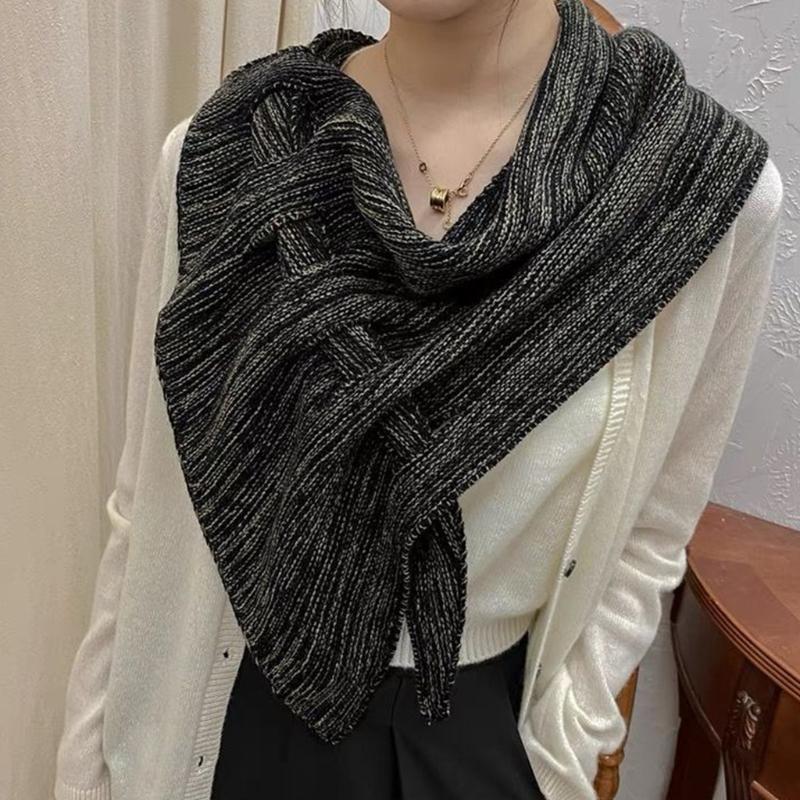 Scarfs For Women Neck Wrap Shawl Casual Dress Elegant Small Vintage Skinny Immitation Cashmere Collar Scarf Women