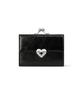 Fennec Crinkle Hearty Frame Wallet - Black