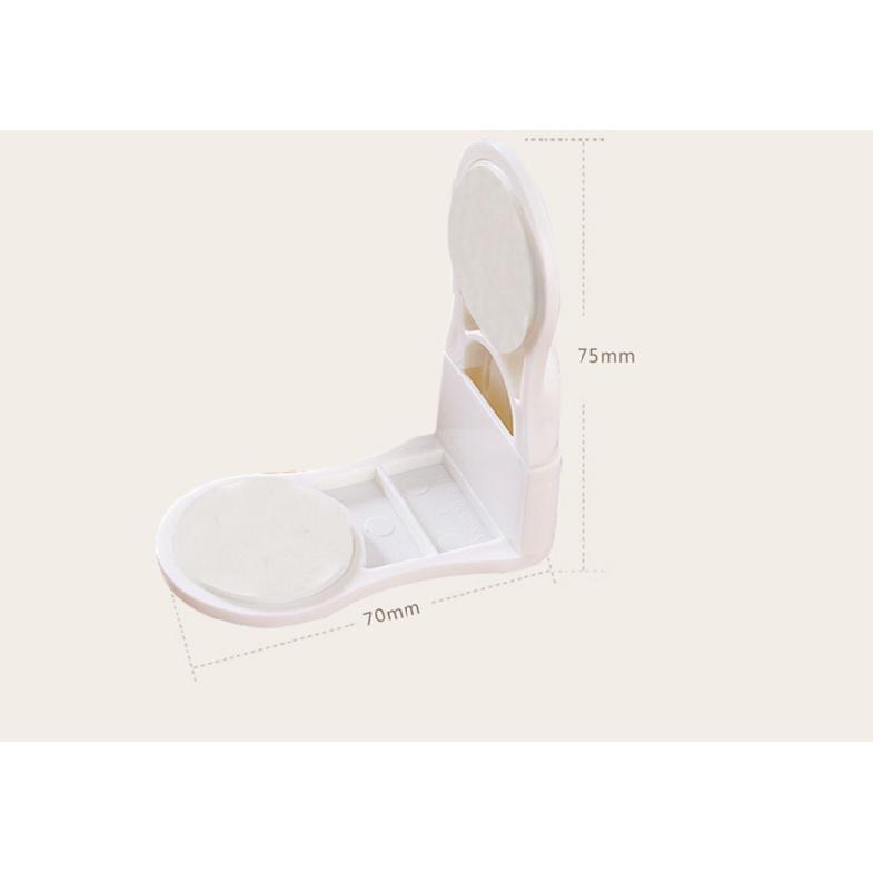 Baby Safety Drawer Lock Anti-Pinching Hand Cabinet Drawer Locks Plastic White Safety Buckle for Children Kids Protection Fuse Holders1