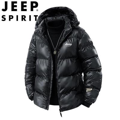 JEEP SPIRIT Men's Winter Hooded Padded Jacket