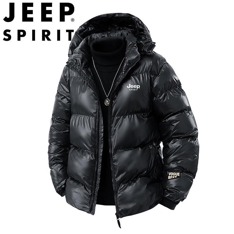 JEEP SPIRIT Men's Winter Hooded Padded Jacket