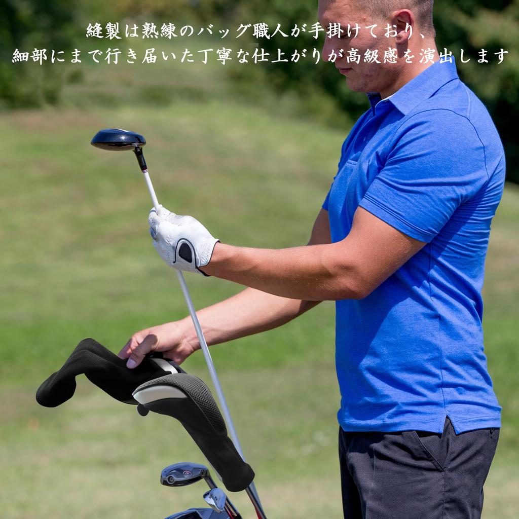 and golf headcovers for 440cc and 460cc fairway and Includes a long neck and conversion set Lightweight, dustproof, abrasion-resistant drivers, woods,