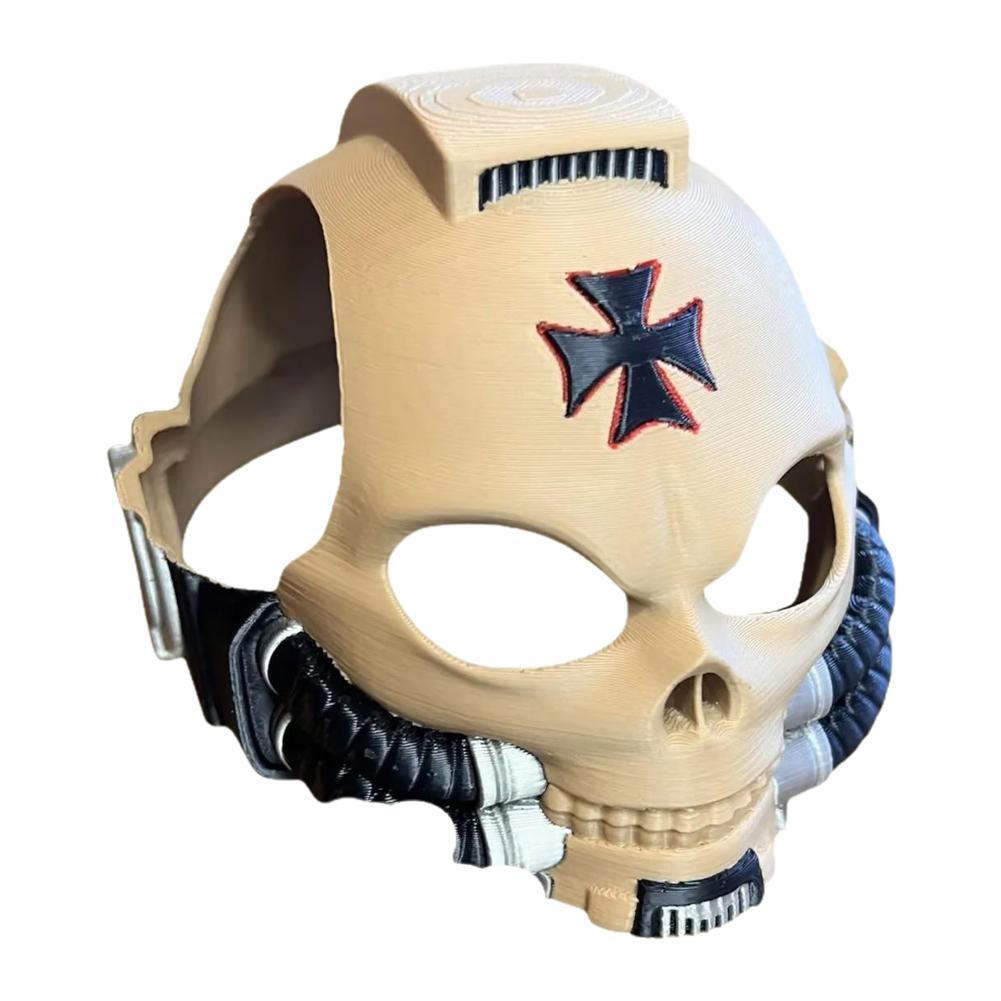 

1 шт. Маска-шолом для кота, рольова гра, ручна робота, підходить для котів, собаки, космічна, піратський костюм, смішний металевий одяг