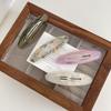 High-End Acetate Hair Clip for Bangs and Flyaways - Elegant Side and Back Clip for Women