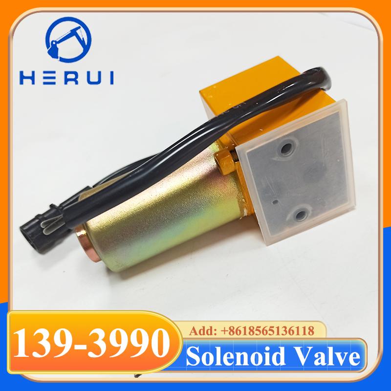 High Quality 139-3990 5I-8368 Solenoid Valve 1393990 5I8368 for E320 E312 E315 E317 Excavator