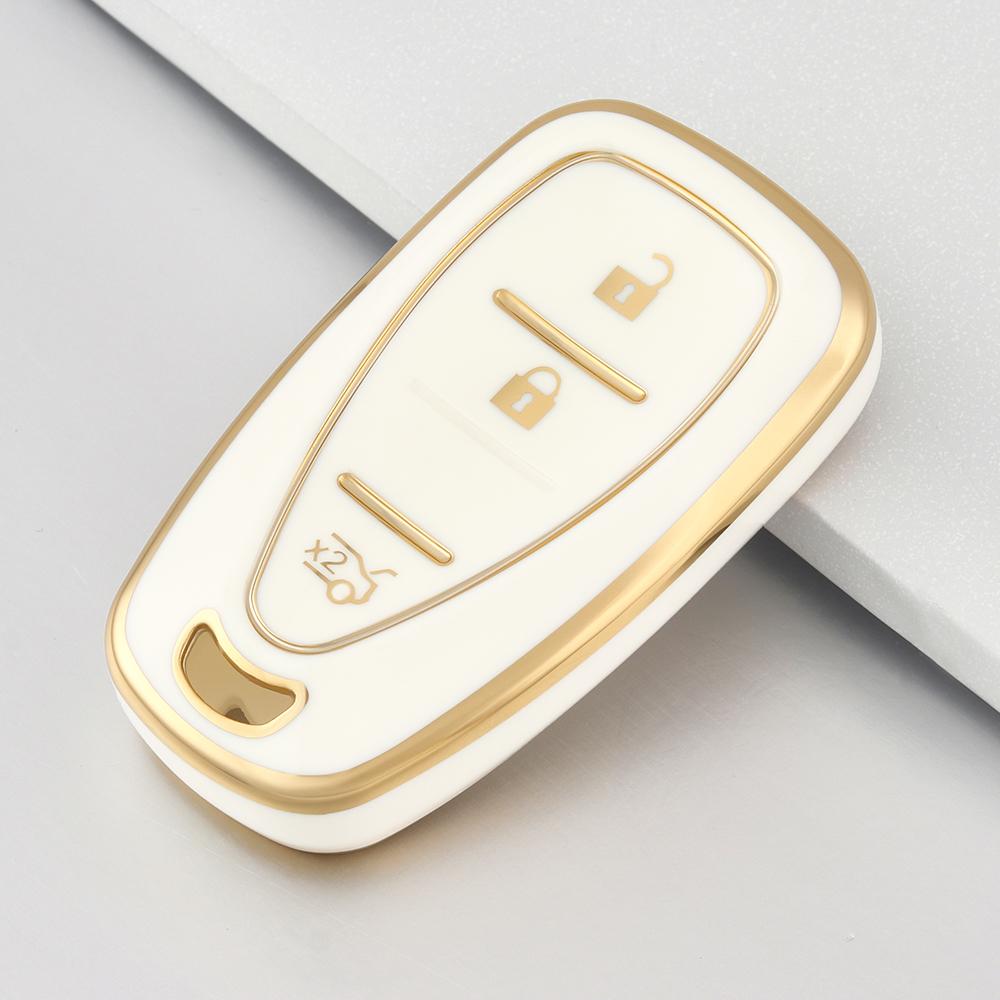 2 3 Button Car Key Cover Case For Chevrolet Onix Equino Orlando Cruze Spark Sonic Camaro Volt Bolt Trax Malibu Blazer Traverse