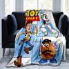1pc, Toy Story Characters Throw Blanket Home Decor, Couch Cover, Outdoor Blanket, Gift for Friends, Flannel Throw, Suitable for Bedroom