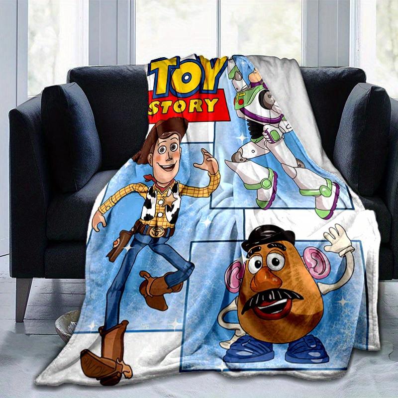 1pc, Toy Story Characters Throw Blanket Home Decor, Couch Cover, Outdoor Blanket, Gift for Friends, Flannel Throw, Suitable for Bedroom