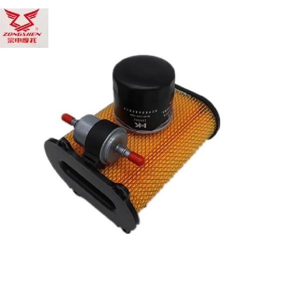 For Cyclone SR400 RE3 RZ3S ZS400 RE401 SR400-2 RX3S RX3 Zongshen 400cc Motorcycle Engine Oil Filter Fuel Air Cleaner