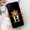 Für Motorola Moto G42 G32 G22 Mode Krone Buchstabe Handyhülle Für MOTO G22 G32 G42 4G Schwarzes Silikon Weiche Hüllen Stoßfänger