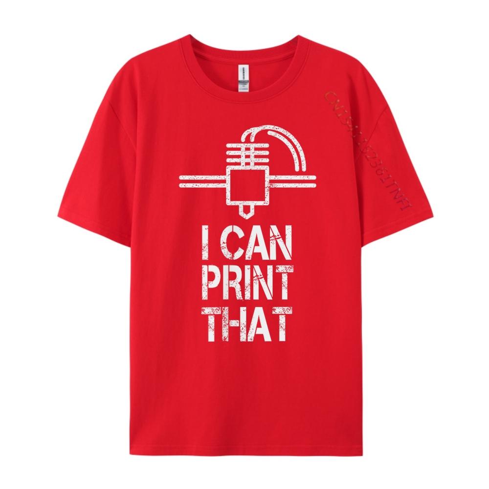 Funny 3d Printer Machine Fun Geek Computer Science It Fashion T Shirt Men Printed TShirt Graphic Tee Shirt