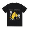 Angina Pectoris Grafisk Trykk T-skjorte Bomull Vol. Ii Tees Hip Hop Dame og Herre Avslappet Mote Rund Hals Voksen Topper Sommer