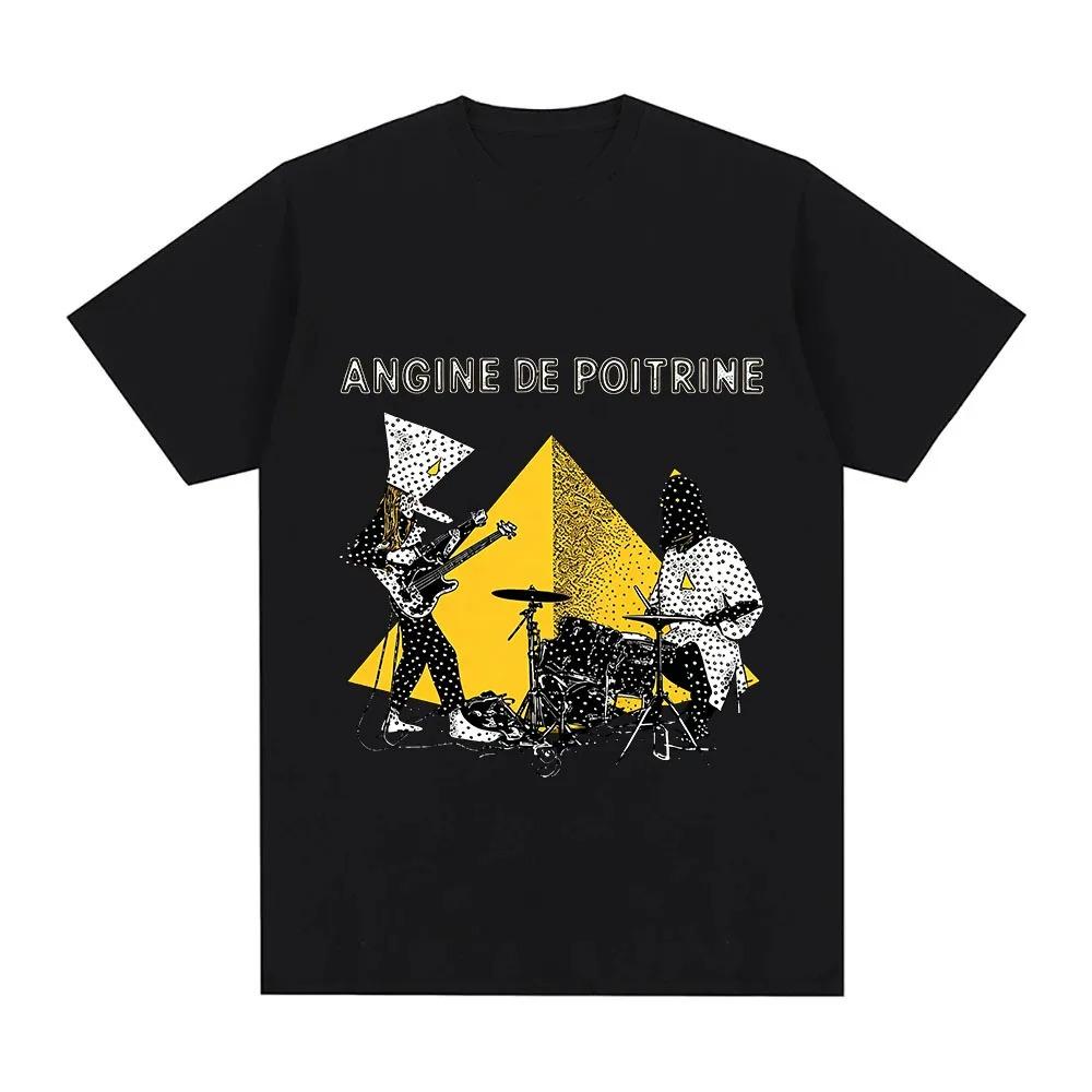 

Angine De Poitrine Graphic Print T-shirt Cotton Vol. Ii Tees Hip Hop Women and Men Casual Fashion O-neck Adult Tops Summer 4XL