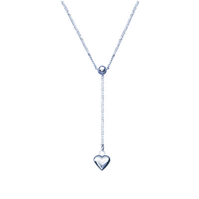 [E7587] - Silberkette 'Love' versilbert - 45 mm