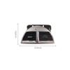 Car Center Dash A/C Outlet Air Vent Panel For Lexus ES350 ES240 2006-2012 Console Grill Dash AC Vent Cover