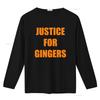 T-SHIRT DRÔLE JUSTICE POUR LES ROUSSES Unisexe S IDÉE CADEAU BLAGUE Roux Cheveux Roux COOL vintage Lavé Élégant vêtements de designer Confortable