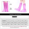High-Top Waterproof PVC Shoe Covers - Anti-Slip, Sandproof Protection for Cycling Outdoors At Chaka Salt Lake
