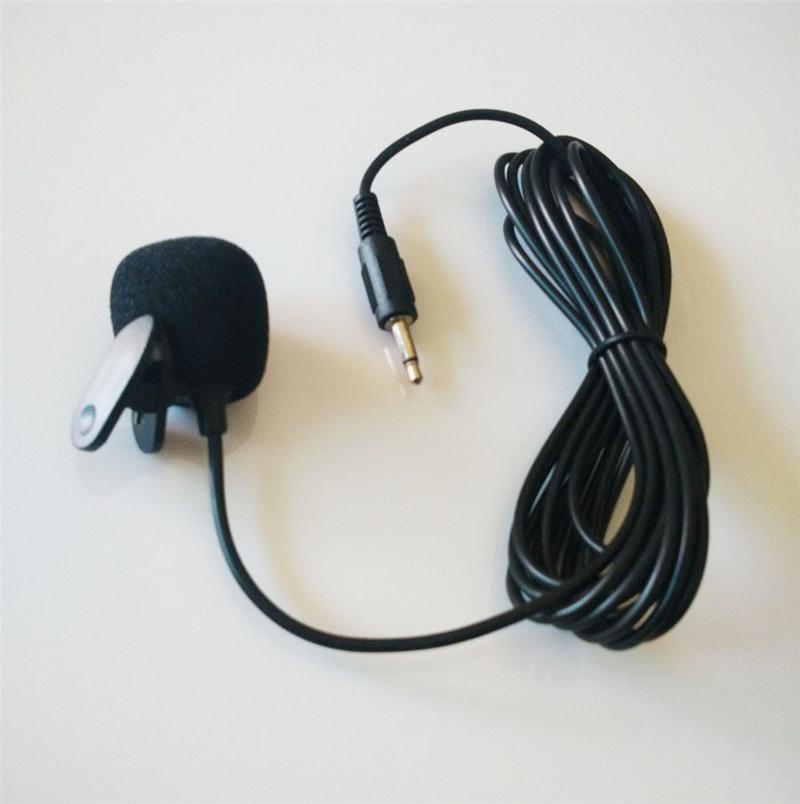 

Car Stereo 3.5mm Black External Microphone For Bluetooth Enabled Stereo DVD MP5
