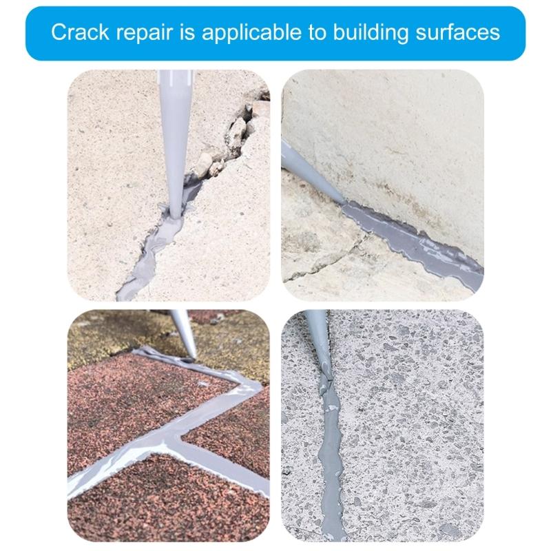 652F Impermeable Polyurethane Sealant For Roofing Flooring Wall Cracks 500ml Identity Leveling Adhesive