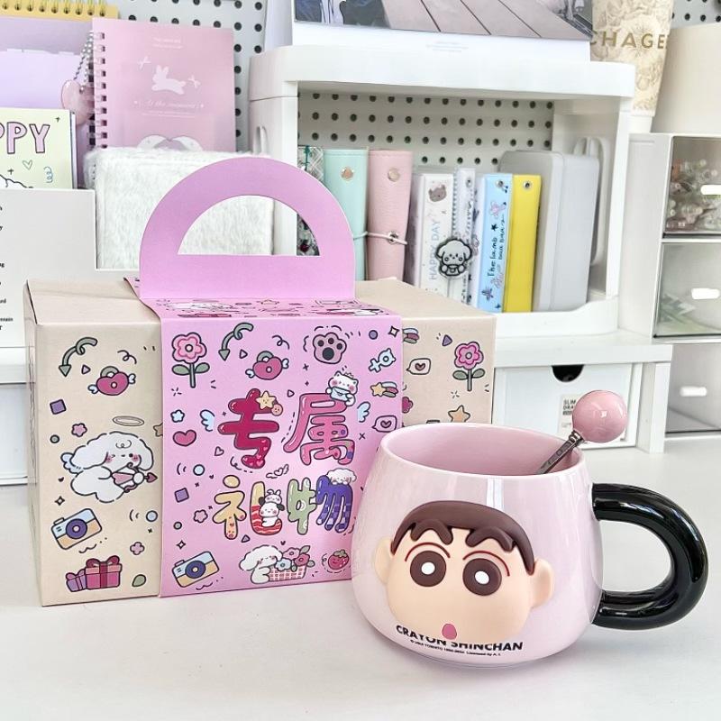 Kubek na wodę prezent na urodziny dla dziewczynki uroczy ceramiczny kubek biuro dom śniadanie filiżanka do kawy