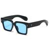 Classic Square Luxury Brand Designer Sunglasses Women For Men Trend Sun Glasses Vintage Rivet Punk Sexy Ladies Eyeglasses Shades