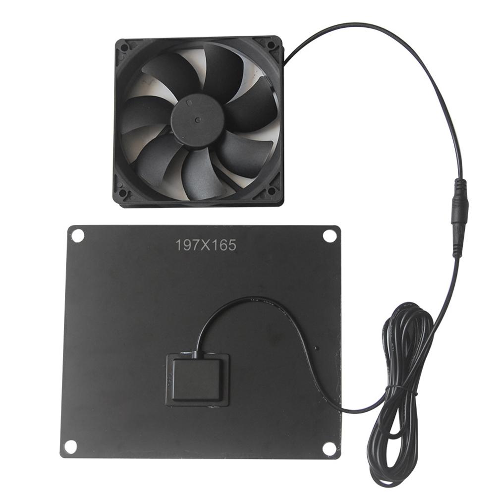 

6В 6Вт Солнечный вытяжной вентилятор Водонепроницаемый вентилятор Питание от солнечной панели Вентилятор-экстрактор воздуха для собачьей курятника фургона теплицы China Mainland