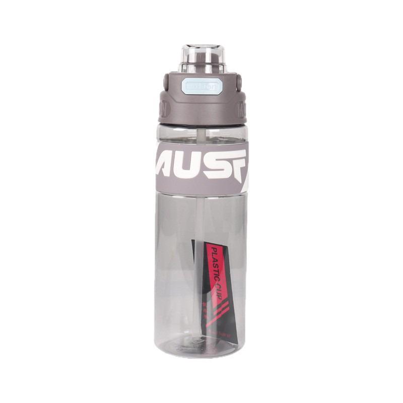 Fashionable Double-Mouth Pop-Top Sport Water Bottle