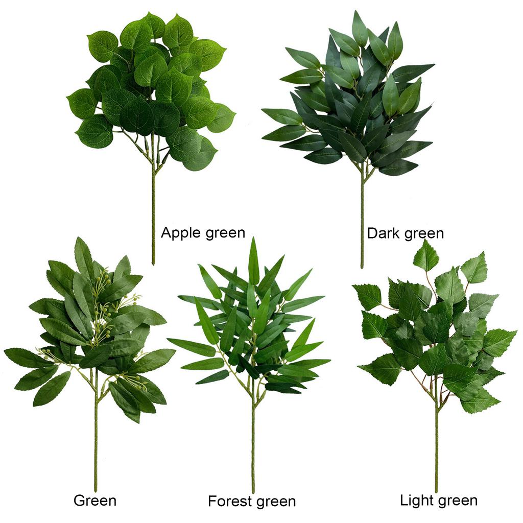 Artificial Eucalyptus Leaves Bendable Stem Greenery for Table Centerpiece Floral Arrangement