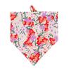 Tanpopo New Spring Summer Floral Dog Bandana Cute Triangle Scarf Printed Flowers Cotton Pet Bandana Kerchief Bibs Wholesale