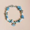 Ocean Sea Series Shell Starfish Bracelet Pearl Adjustable Beach Beads Bracelet Wristband Colorful Bohemian Shell Bracelet Daily