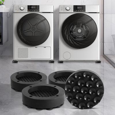 Anti-Vibration Washing Machine Feet Pad Silicone Non-Slip Mat Universal Silent Heightened Mat Refrigerator Feet Fixed Pad