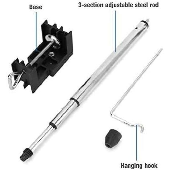 Flex Shaft Motor Hanger for Rotary Tool, Retractable Electric Mill Stand Clamp Grinder Accessories flex shaft stand rotary grinder hanger, flex shaft
