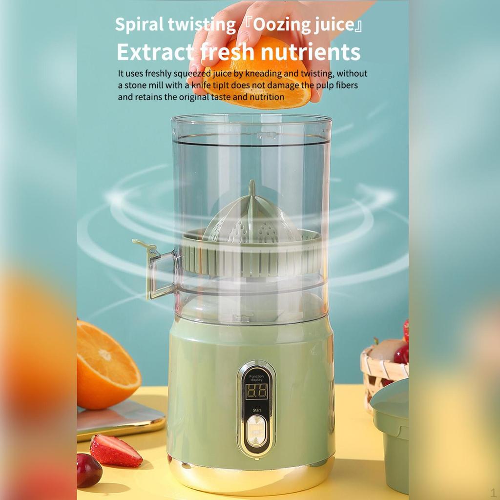 Akumulatorowa wyciskarka do soków Praktyczna do kuchni, na zajęcia na świeżym powietrzu, pikniki