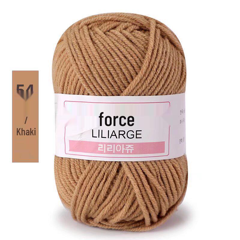 4-ply 25g Milk Cotton for Diverse Knitting Projects, Available In Bright Colors.