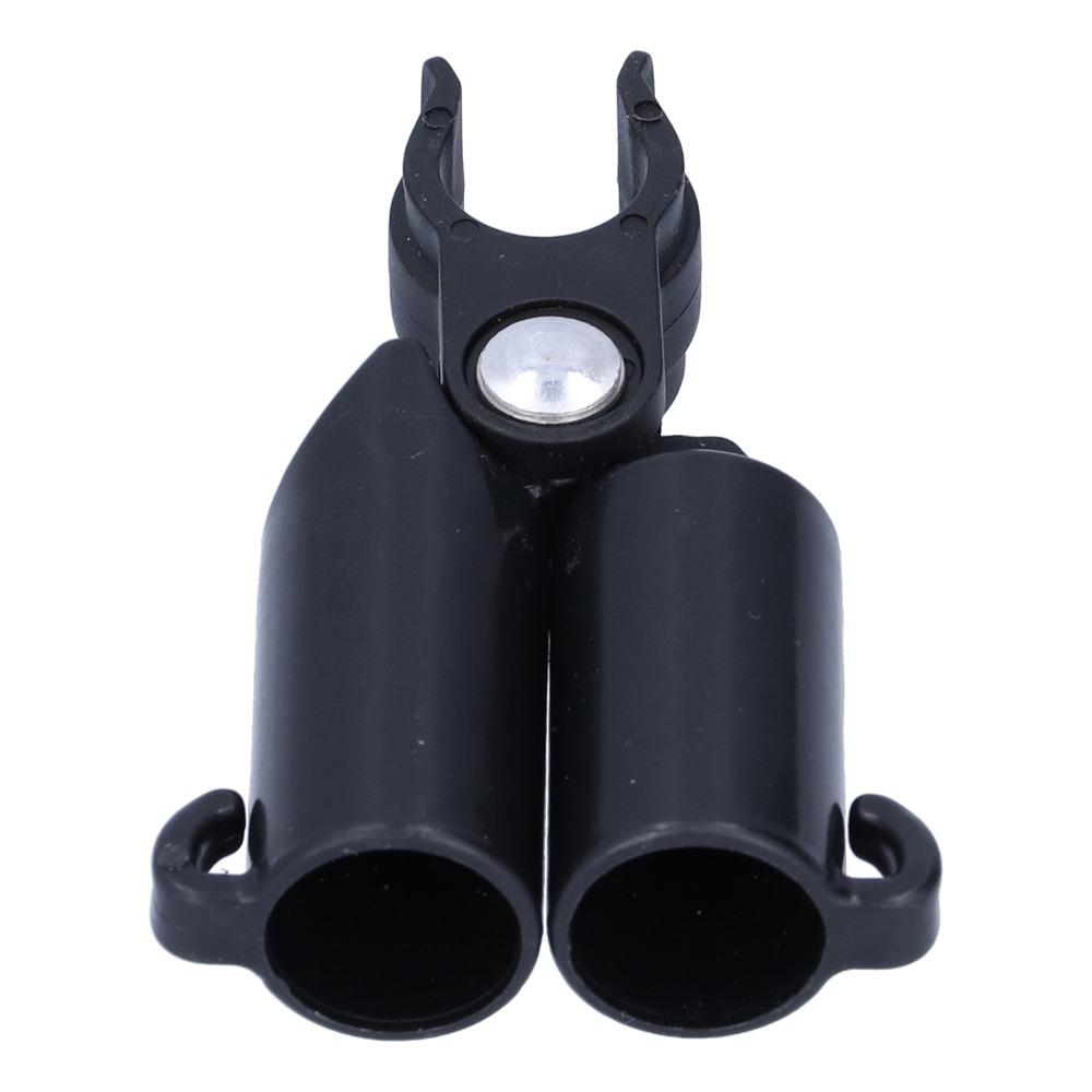 10PCS Black Plant Stake Connector Lightweight Garden Stake Joint  Home Garden