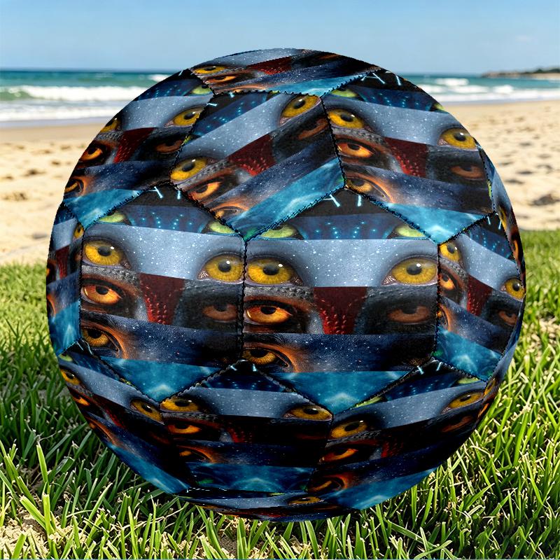 Pallone da Calcio Misura 5 con Stampa Avatar, Pallone in PU Resistente all'Usura per Allenamento Partita e Pratica Quotidiana, Regalo di Compleanno per Appassionati di Calcio