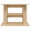 VidaXL Aquarium Stand Sonoma Oak 80x35x60cm Engineered Wood 833578