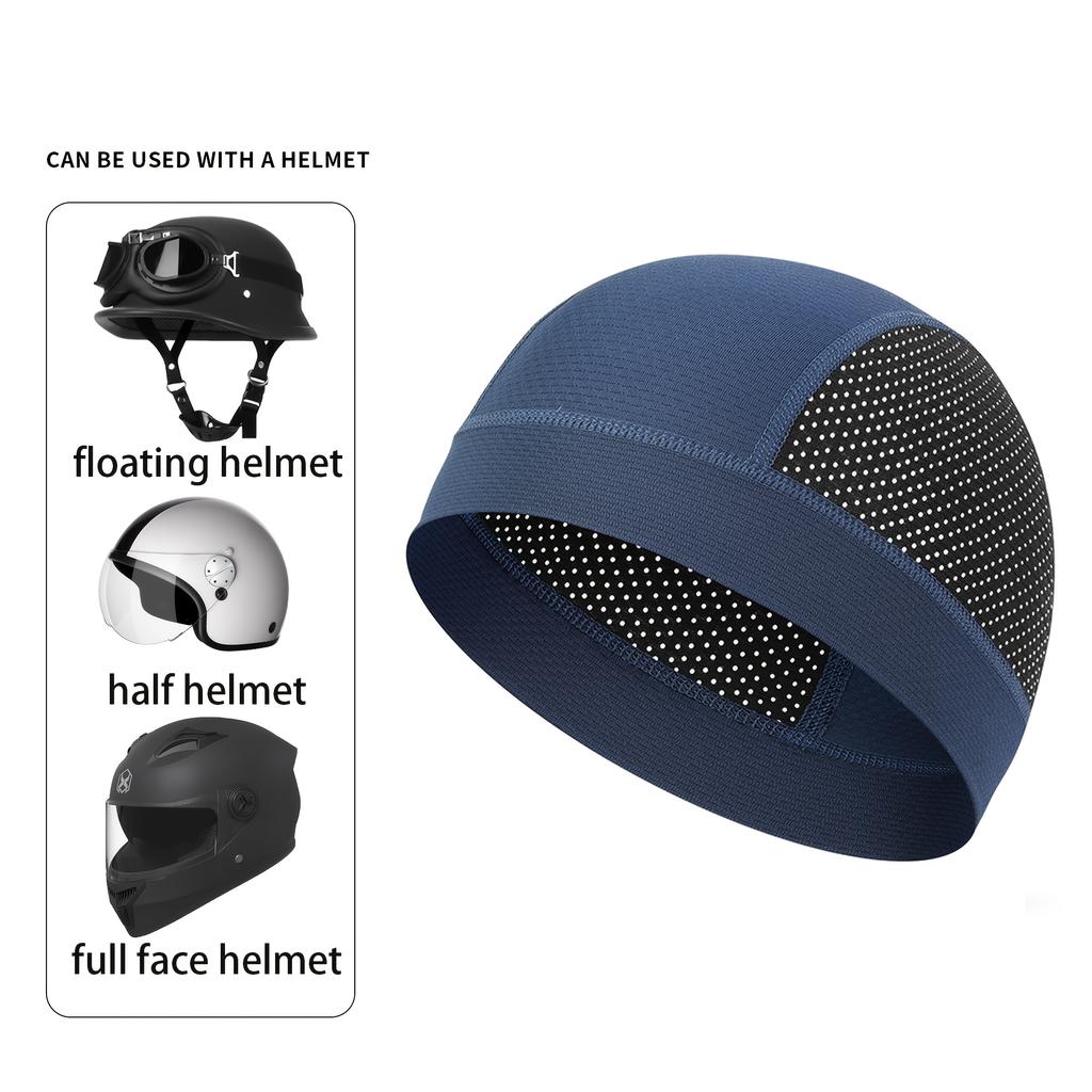 A Cap Designed for Outdoor Cycling In Spring And Summer, Featuring a Breathable Mesh Fabric. This Fitness Beanie Is Portable And Quick-Drying
