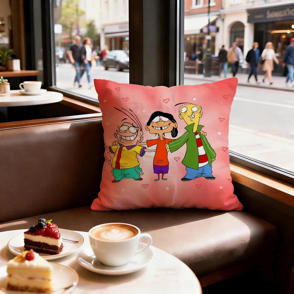 Cartoon Ed Edd N Eddy Kissenbezug Dekorative Kissenbezüge Bezug Sofa x Kissen Stück x x Kissenbezug