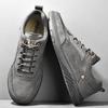 2025Męskie buty ze skóry naturalnej sznurowane Trend Wygodne buty męskie outdoor Moda brytyjska Męskie sneakersy typu high top Mokasyny męskie