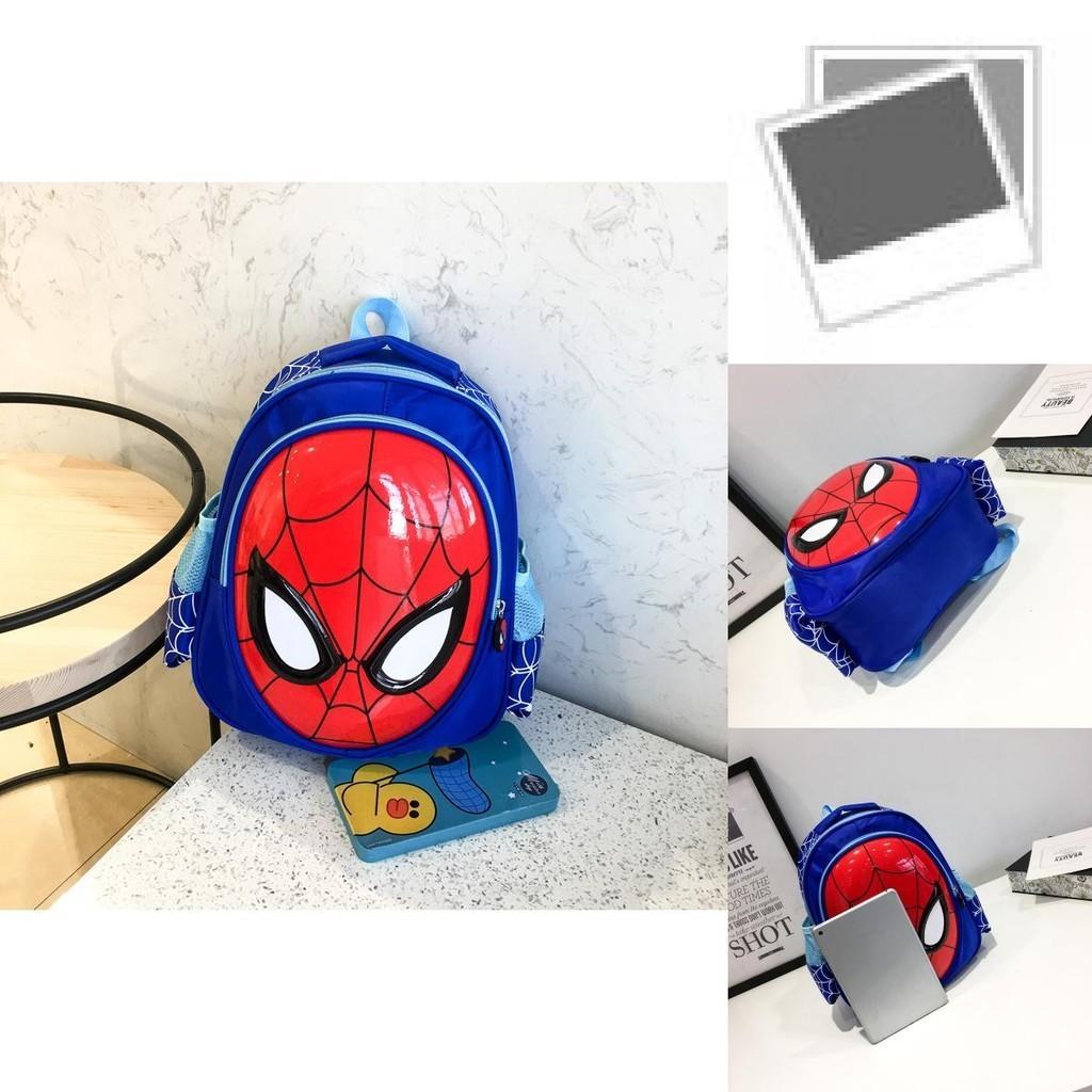 Meraviglioso Zaino 3D di Spiderman con Materiale Resistente per le Avventure dei Bambini