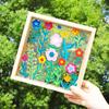 Children's Wood & Acrylic Picture Frame for DIY Painting & Art Projects