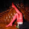 Ultra-thin Socks Women &Men Oil Shiny Gloss Damask Stockings