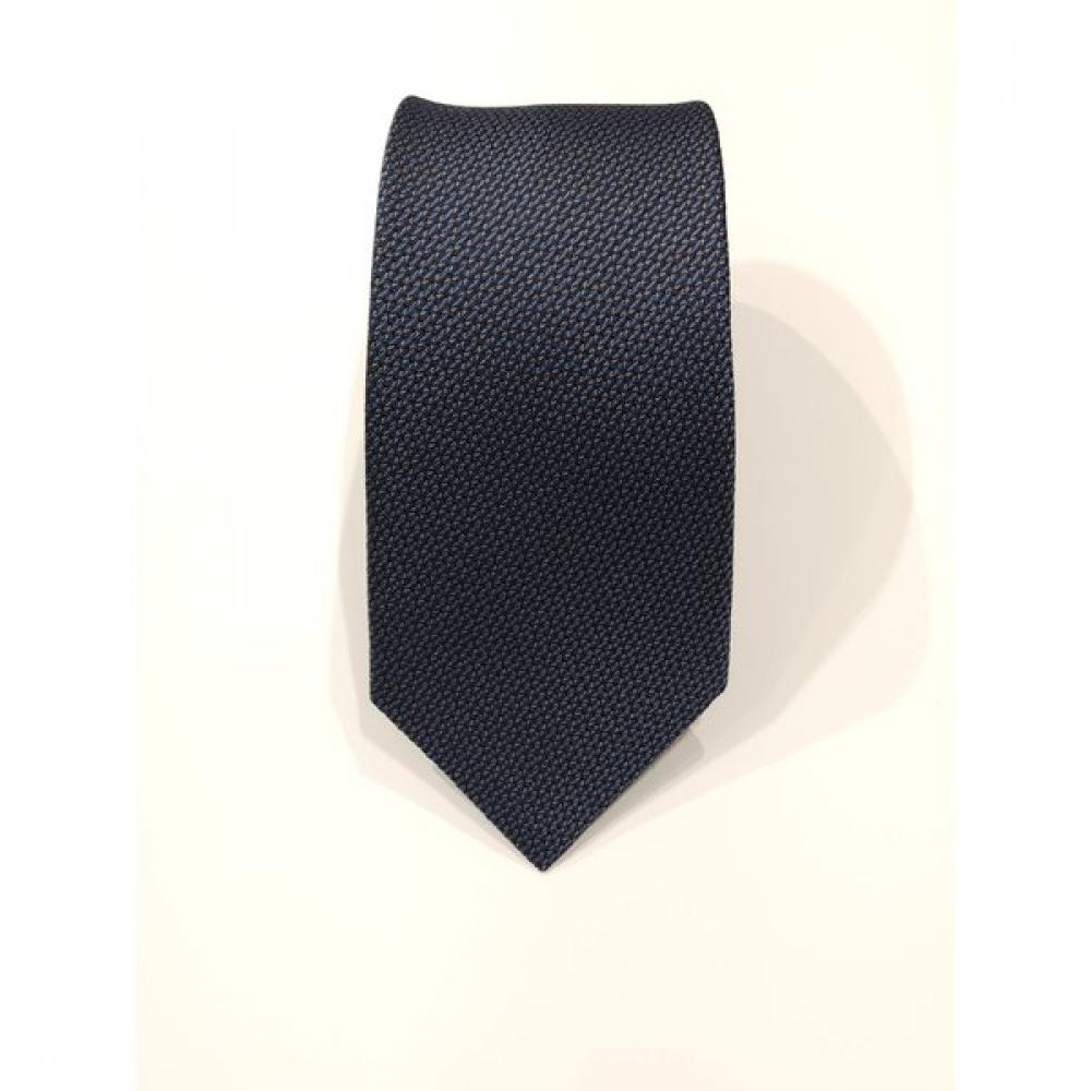 Daks 2026 Ss Silk Blend Solid Brown Slim Tie Dmg1acf1273w1