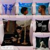 Rapper DDrake Album Cover Cushion Cover Natural Linen Pillow Case DoubleSided Print Decorative Sofa Pillowcase Home Decor Gift