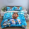 """Set Biancheria da Letto Stella del Calcio""" Set Biancheria da Letto""" (1 copripiumino, 2 federe, piumino non incluso)