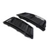 Auto Fog Lamp Frame Grille Trim ExteriorsLight Cover Air Guide Lower Bumper Grille Compatible for B9 2016 2017 2018 Part